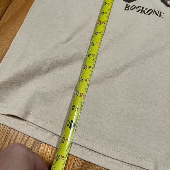 Vintage Boskone 29 90s Beige T-Shirt Rare Sci-Fi Convention Commander Gopher - Picture 5 of 9